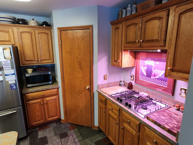 kitchen featuring appliances with stainless steel finishes