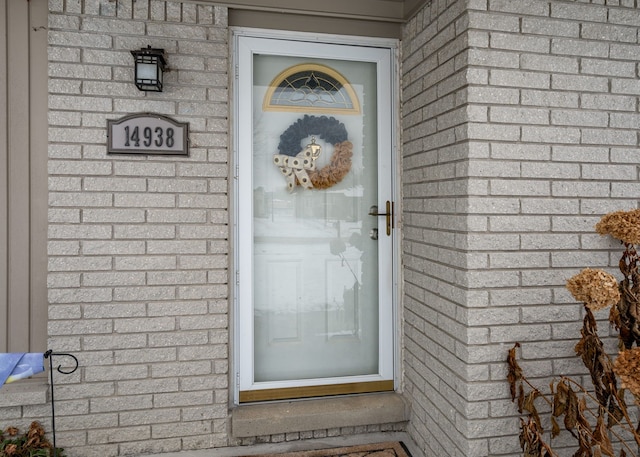 view of entrance to property