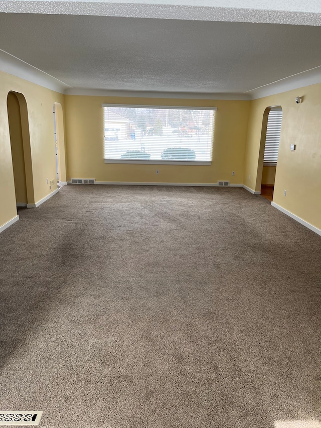 unfurnished room with carpet