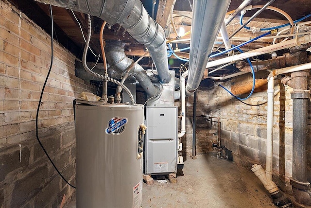 utilities featuring water heater