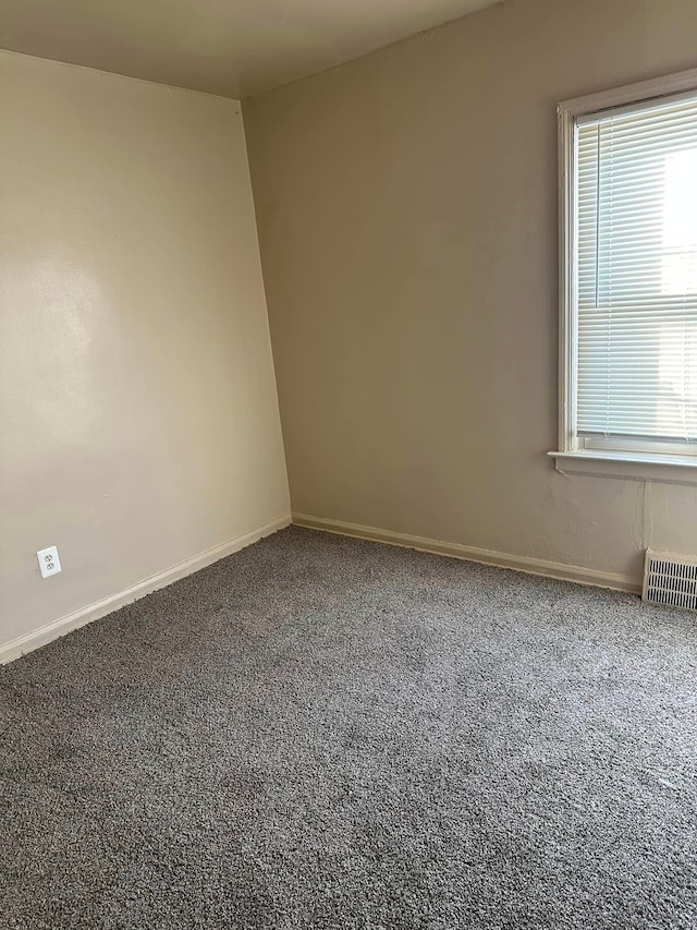 empty room with carpet floors