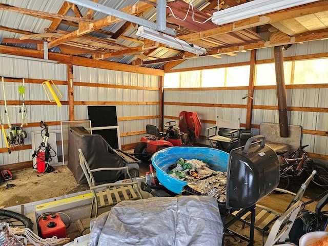 3593 Southern Dr, Hart, MI 49420 - view of garage