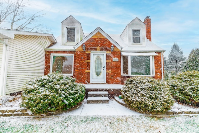 view of cape cod-style house