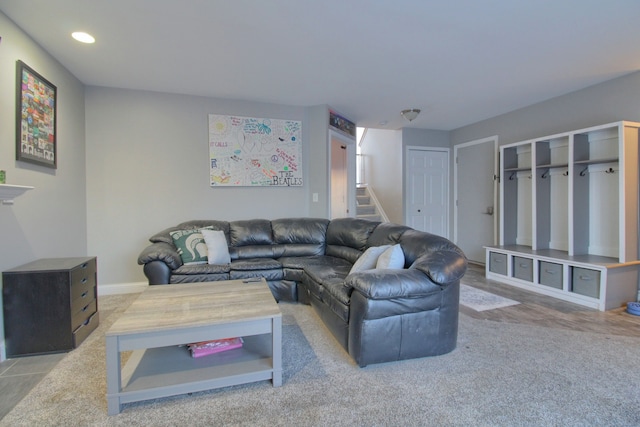 view of living room