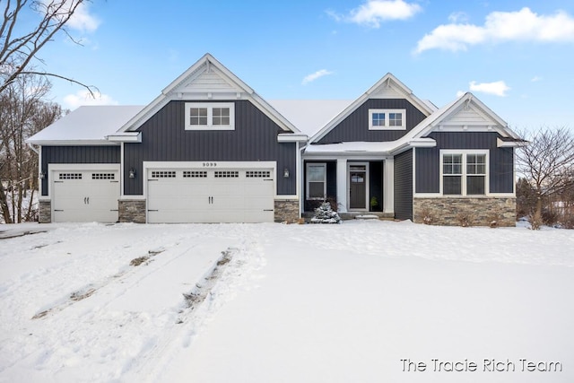 view of craftsman inspired home