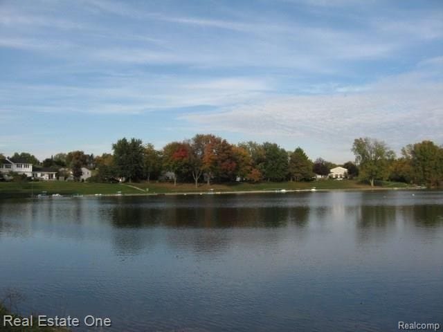 property view of water