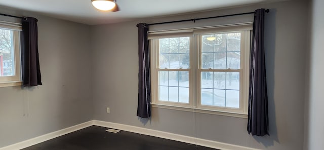 empty room featuring a wealth of natural light