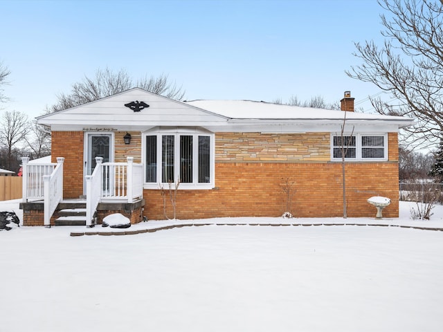 view of front of house