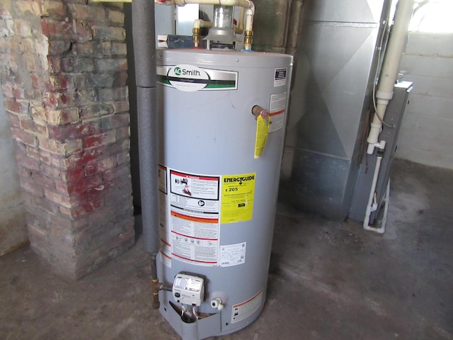 utilities featuring water heater