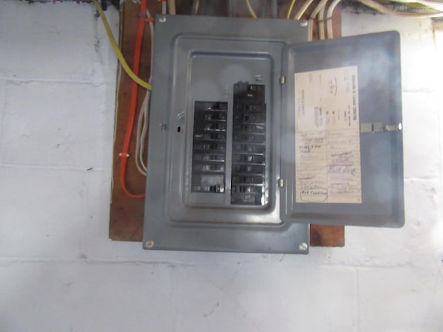 utilities featuring electric panel