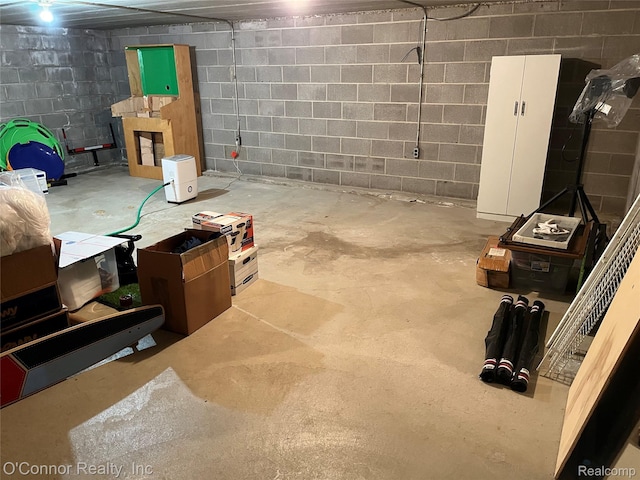 43 W Breitmeyer, Mount Clemens, MI 48043 - view of unfinished below grade area