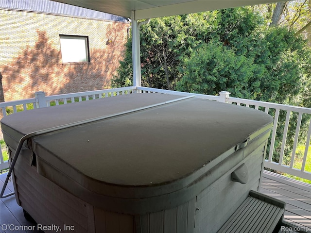 43 W Breitmeyer, Mount Clemens, MI 48043 - view of wooden deck
