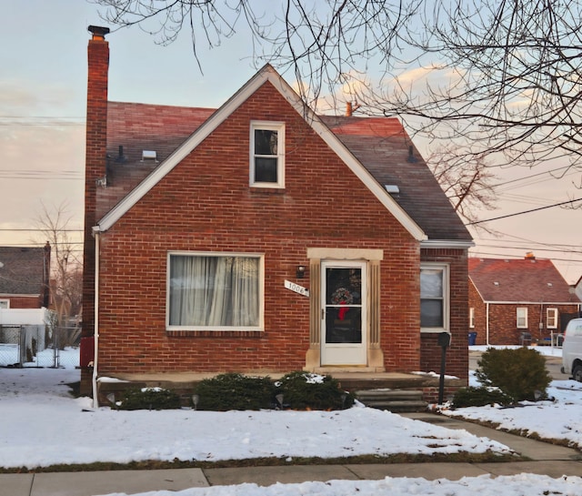 view of front facade