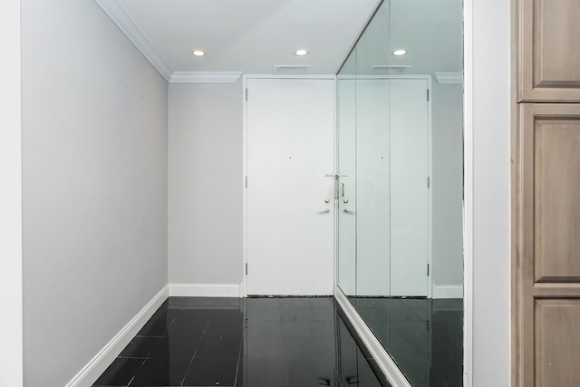 8200 E Jefferson Ave Unit 1811, Detroit, MI 48214 - tiled foyer entrance with ornamental molding