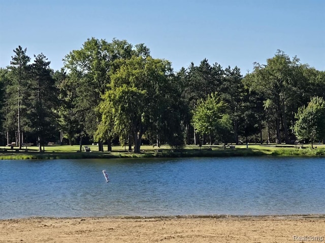 property view of water