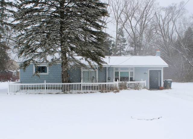 view of front of house