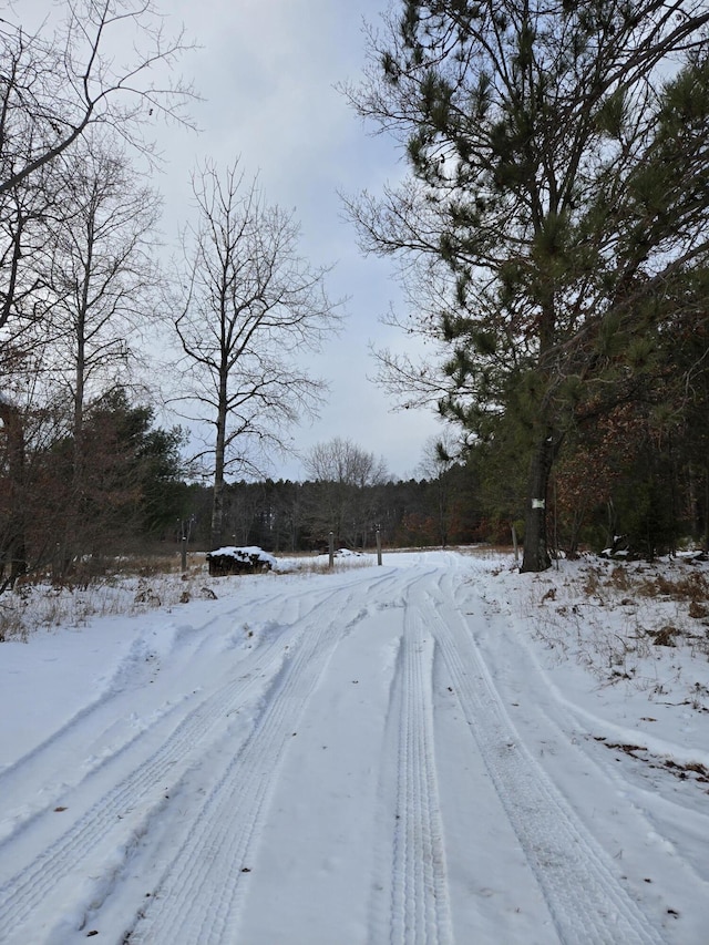 view of road