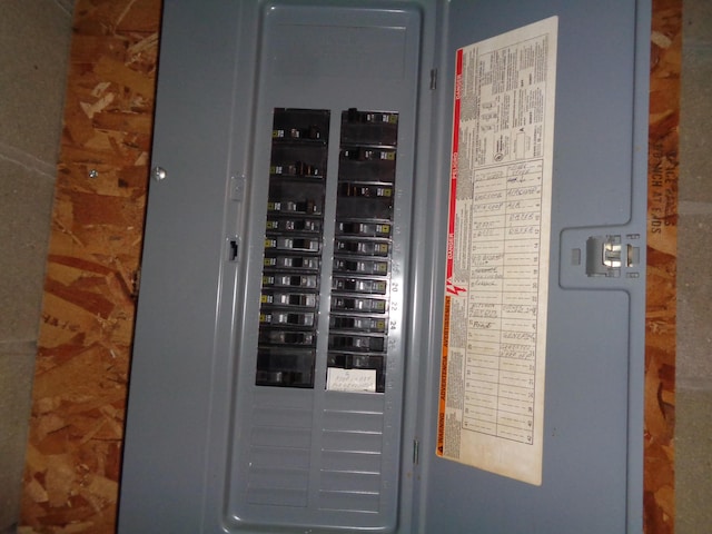 utilities with electric panel