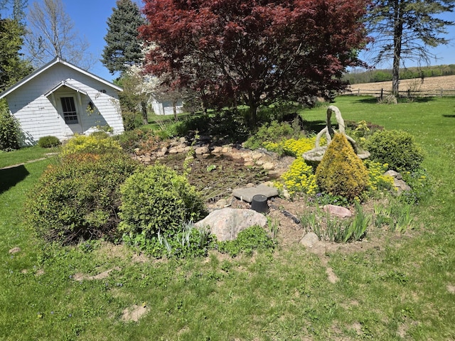 5480 E Litchfield Rd, Jonesville, MI 49250 - view of green lawn
