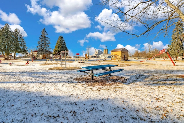 view of playground