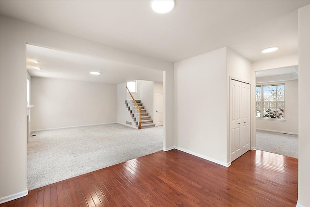 basement featuring carpet flooring