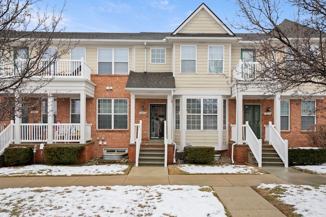 view of townhome / multi-family property