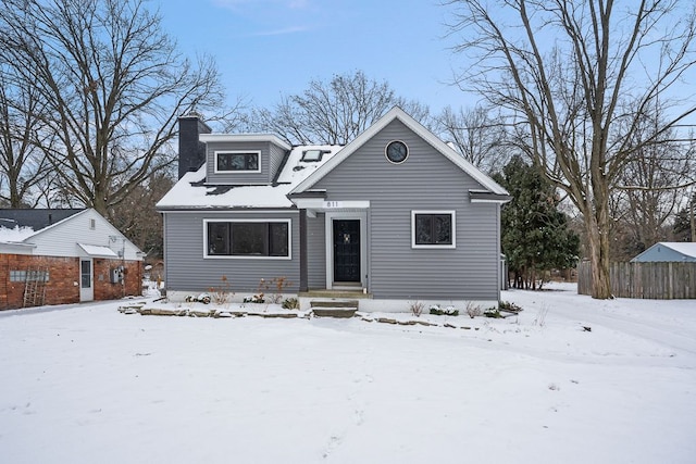 view of bungalow-style house