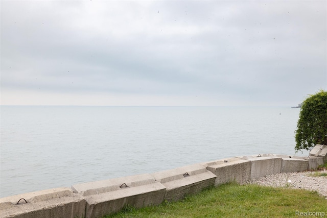 50848 Ashley St, New Baltimore, MI 48047 - water view with a boat ramp