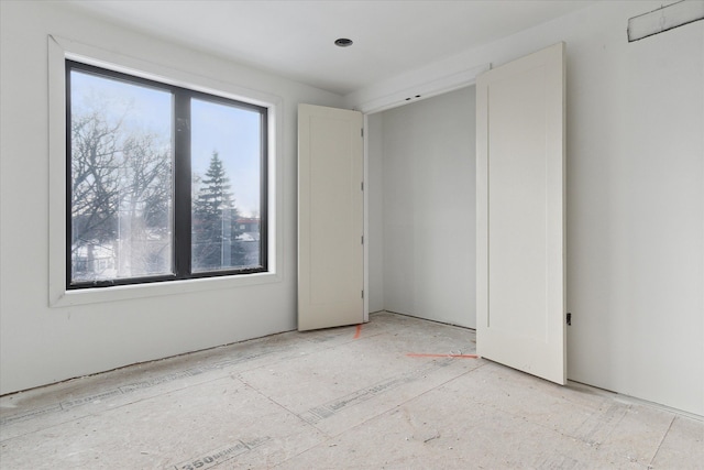 view of unfurnished bedroom