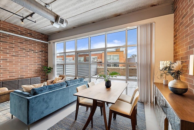 sunroom / solarium featuring a wealth of natural light