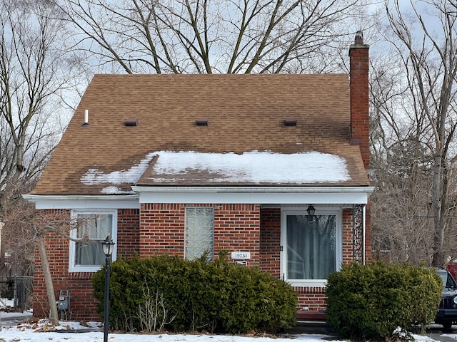 view of front facade