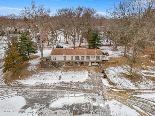 42891 Bemis Rd, Sumpter, MI 48111 - view of snowy aerial view