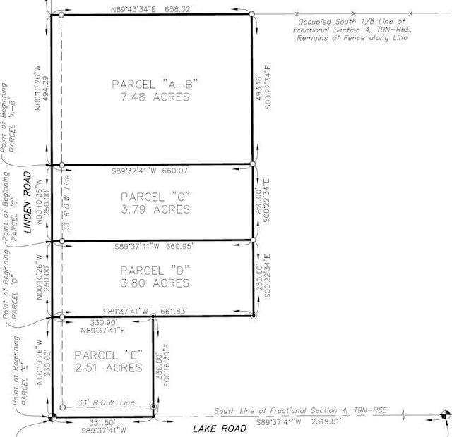 LotE Lake Road, Clio MI, 48420 land for sale