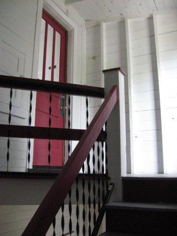 view of stairway