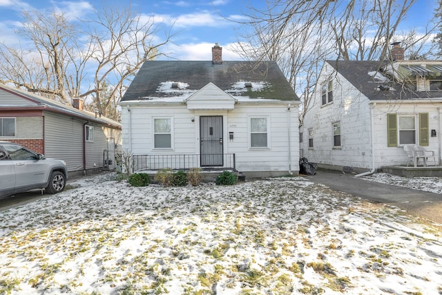 view of cape cod house