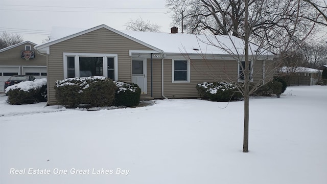 view of front of house