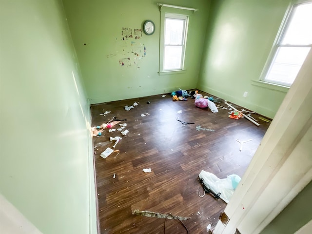 spare room featuring a wealth of natural light