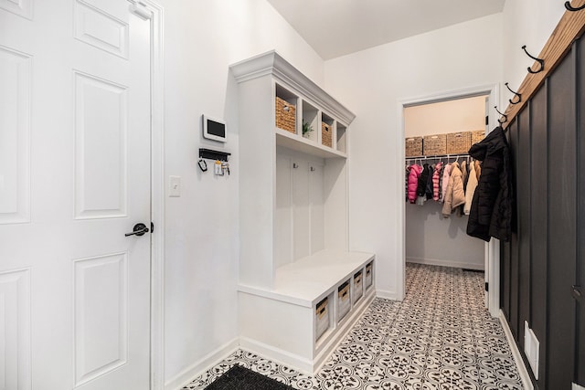 view of mudroom