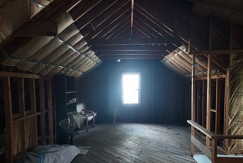 16146 Chapel St, Detroit, MI 48219 - view of unfinished attic