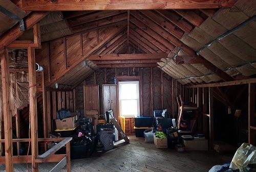 16146 Chapel St, Detroit, MI 48219 - view of unfinished attic