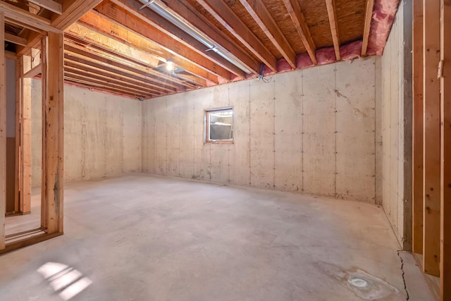 310 Sycamore St, Litchfield, MI 49252 - view of unfinished basement