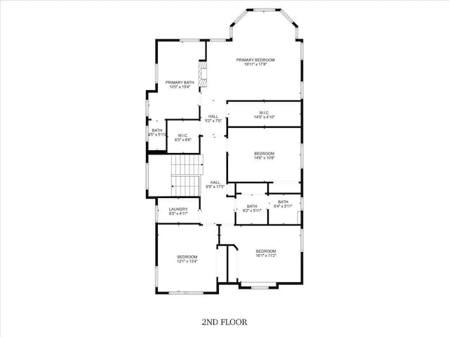 1419 Henrietta St, Birmingham, MI 48009 - floor plan