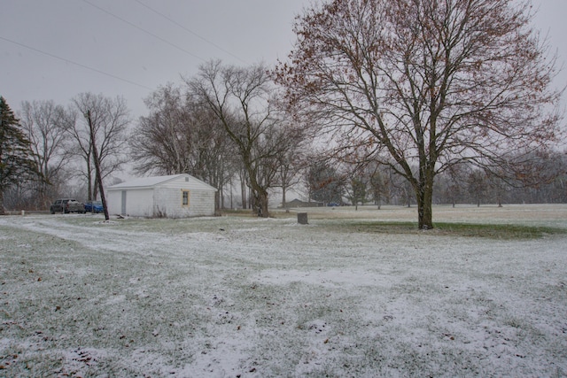 view of yard