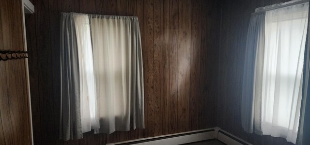 7981 W Main St, Kalamazoo, MI 49009 - empty room featuring a baseboard heating unit