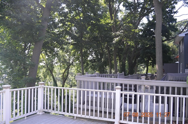 1511 Bernice Ave, Saint Joseph, MI 49085 - deck with a fenced backyard