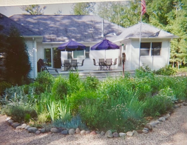 view of rear view of house