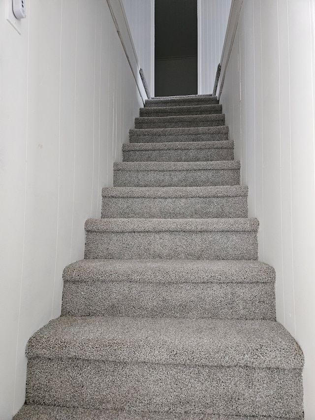 view of stairs