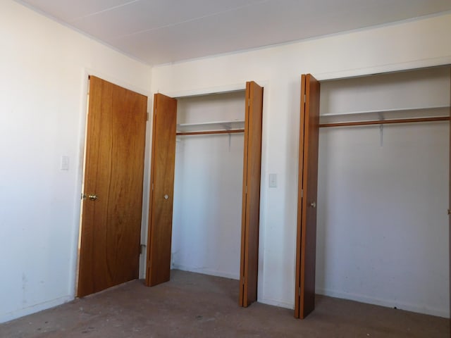 view of closet