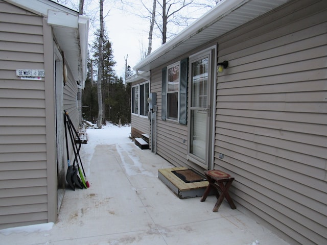 view of patio / terrace