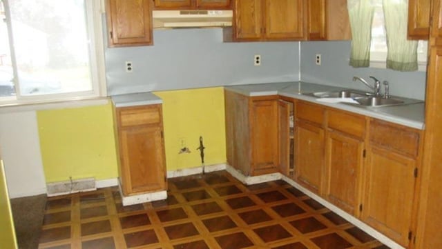 kitchen with sink